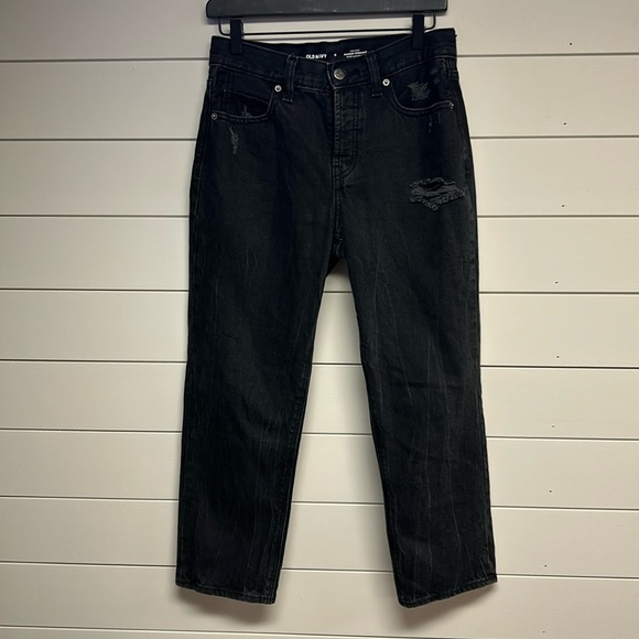 Old Navy High Rise Slouchy Straight - Picture 1 of 4